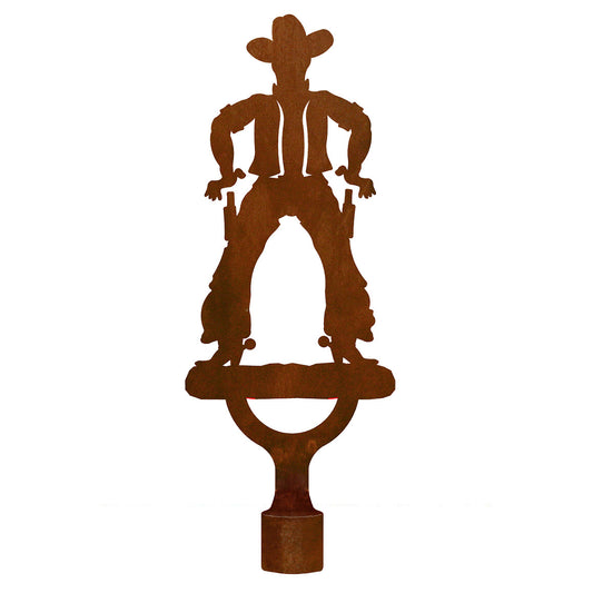 Cowboy Finial