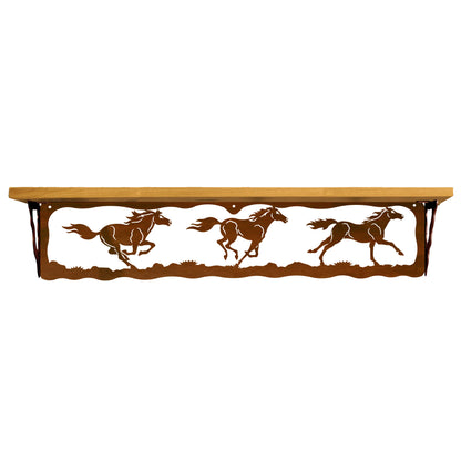 Running Horse 34" Shelf