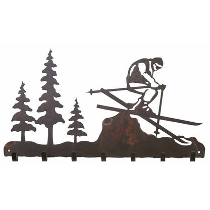 Skier Key Chain Holder