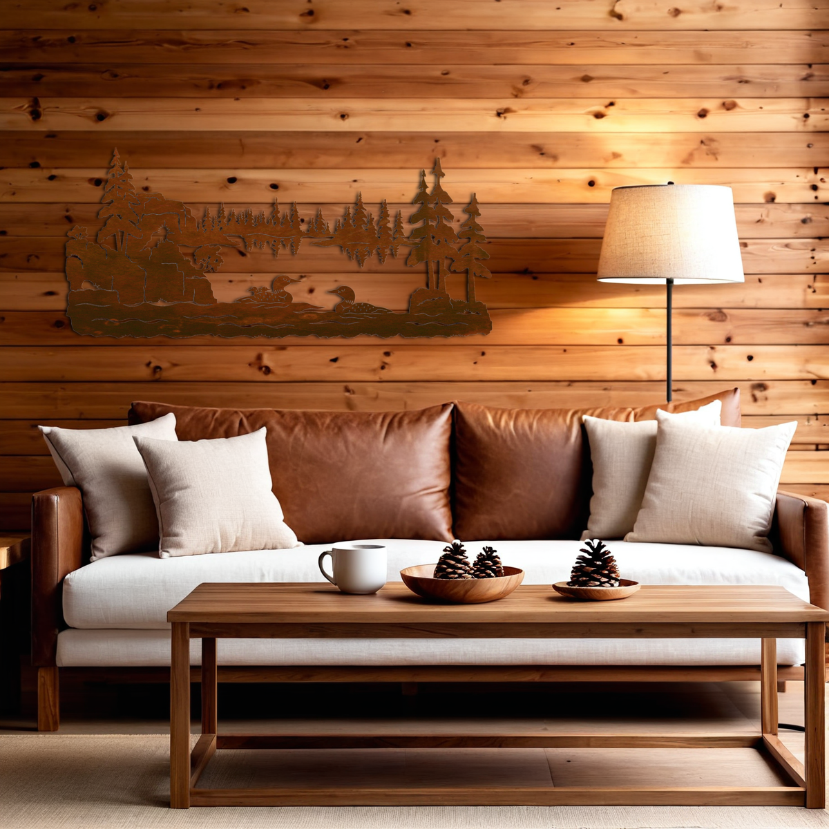 Loon Wall Art - 57"
