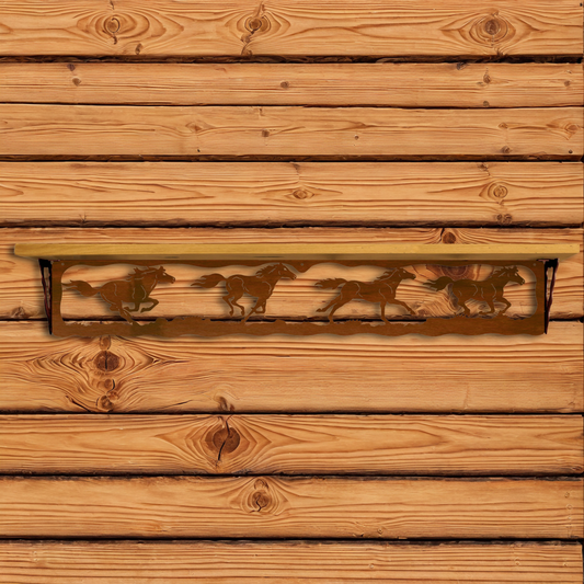 SW-8040 Running Horse 42" Shelf