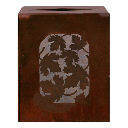 TC-9282 Maple Leaf Square Tissue Box Cover