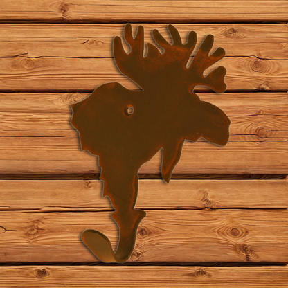 CH-5158 Moose Single Coat Hook