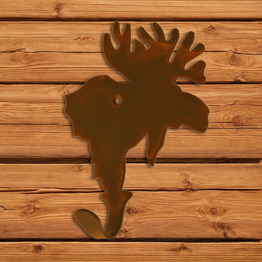CH-5158 Moose Single Coat Hook