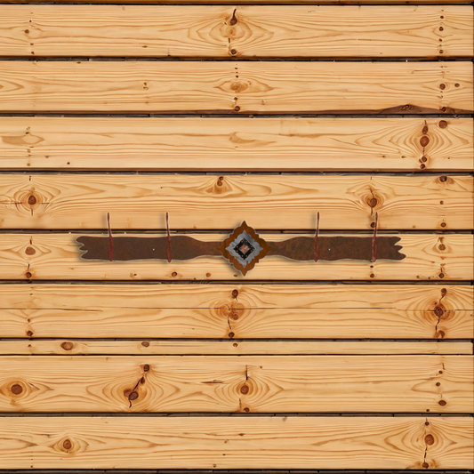 CH-4429 Diamond Copper Pico Concho Four Hook