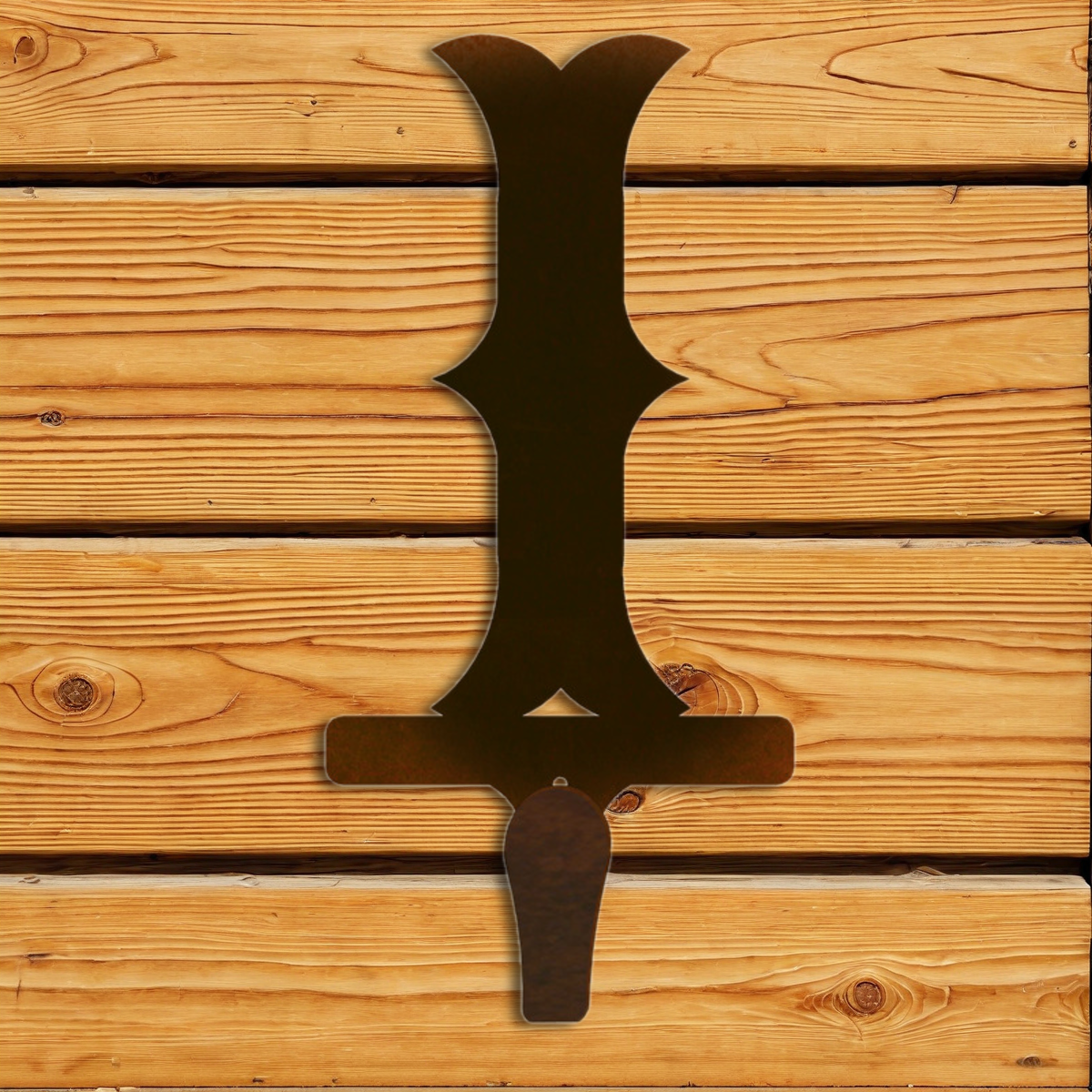 CHL-601 1 Western Font Single Coat Hook