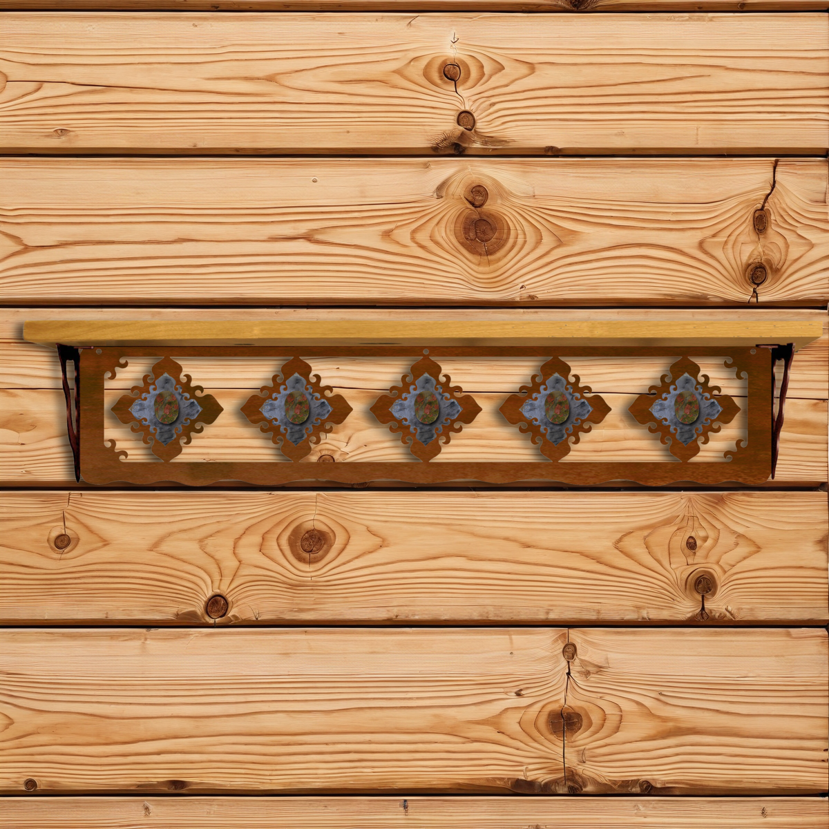 SW-7049 Unakite Stone 34" Shelf