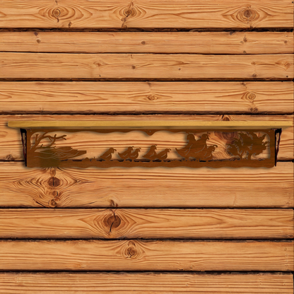 SW-8036 Quail Family 42" Shelf