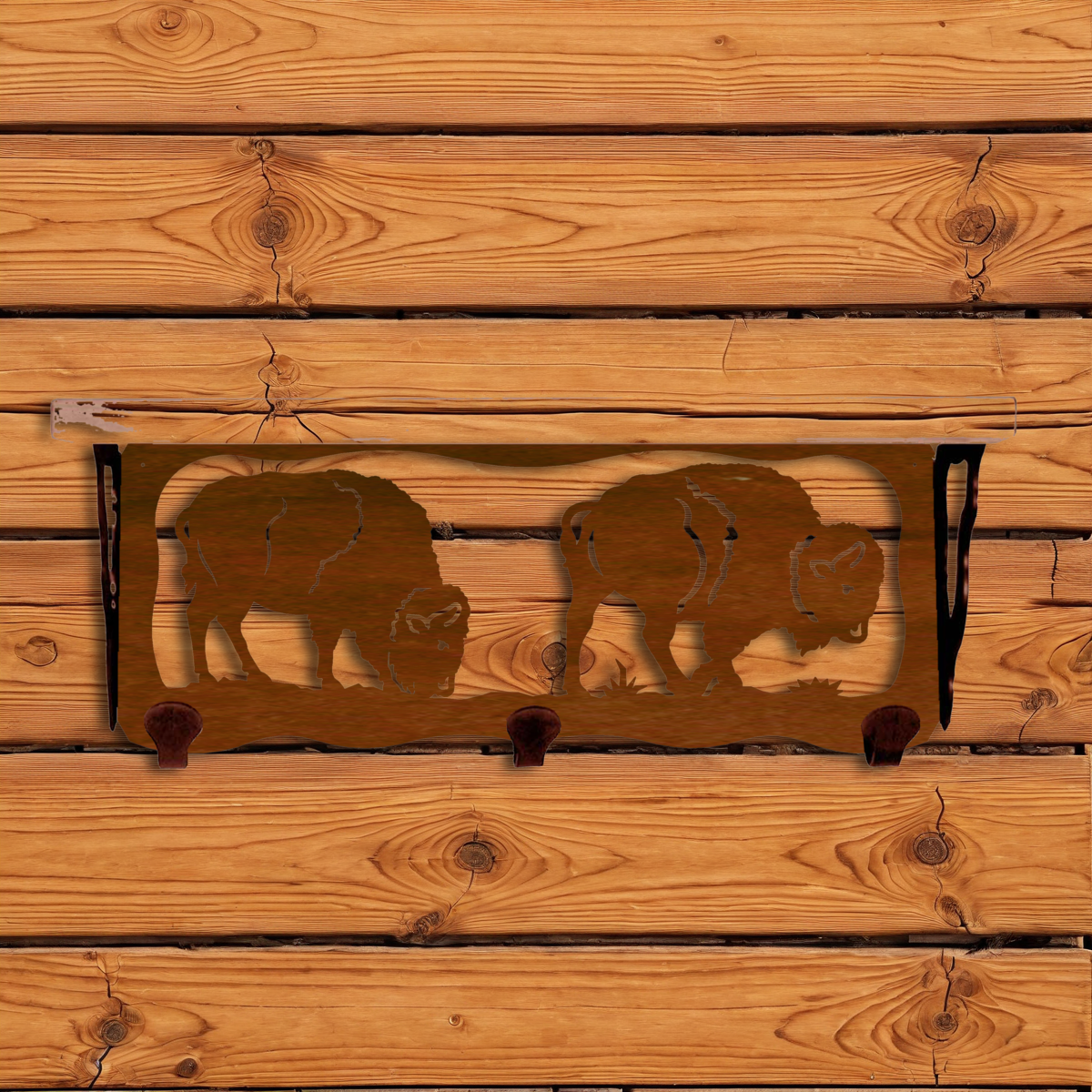 SW-3702 Buffalo 20" Coat Hook Shelf