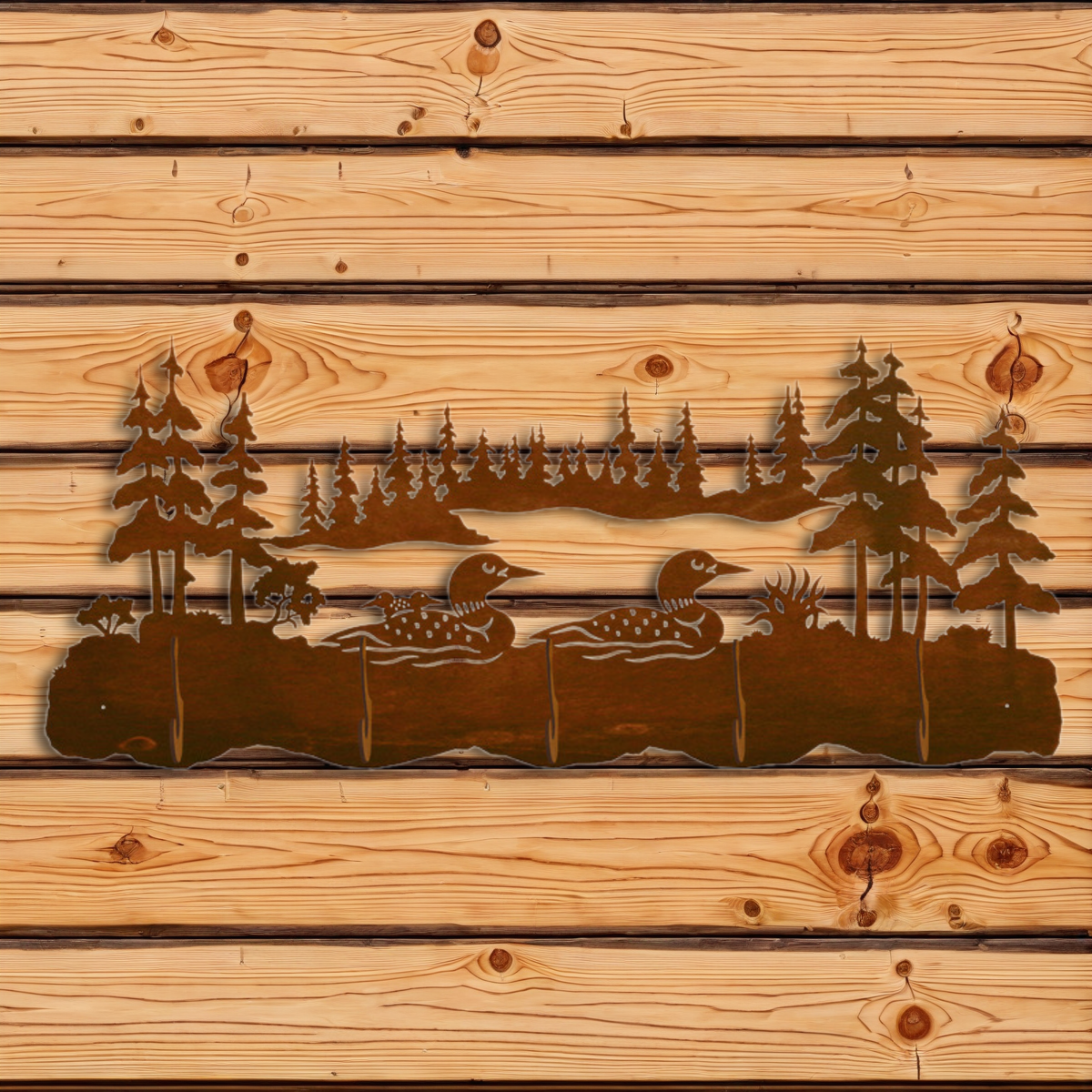 CH-5562 Loon Scenic Five Hook