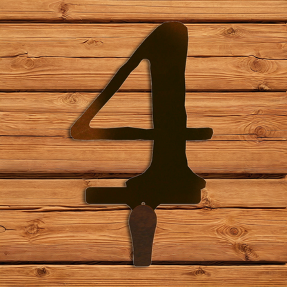 CHL-504 4 Lodge Font Single Coat Hook