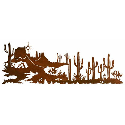 Desert Scene Wall Art - 84"