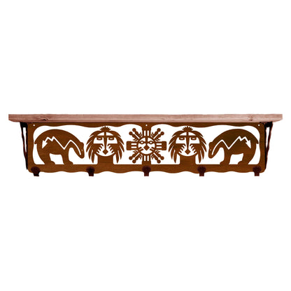 Fetish Bear34" Coat Hook Shelf