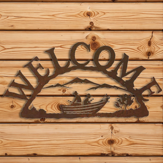 AS-2099 Row Boat Address Sign