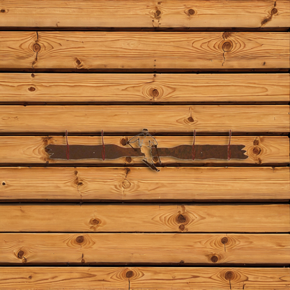 CH-5669 Skier Six Hook Burnished