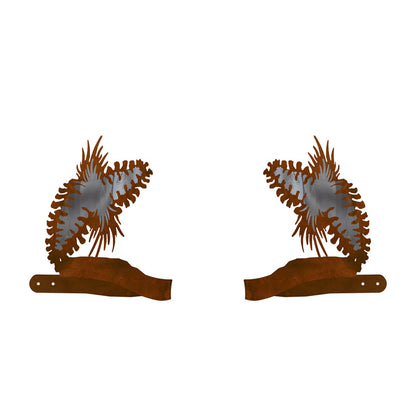 DR-9045 Pine Cone Tie Back Burnished