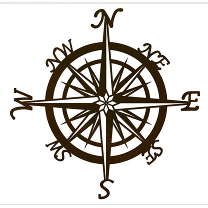 Compass 30" Wall Art