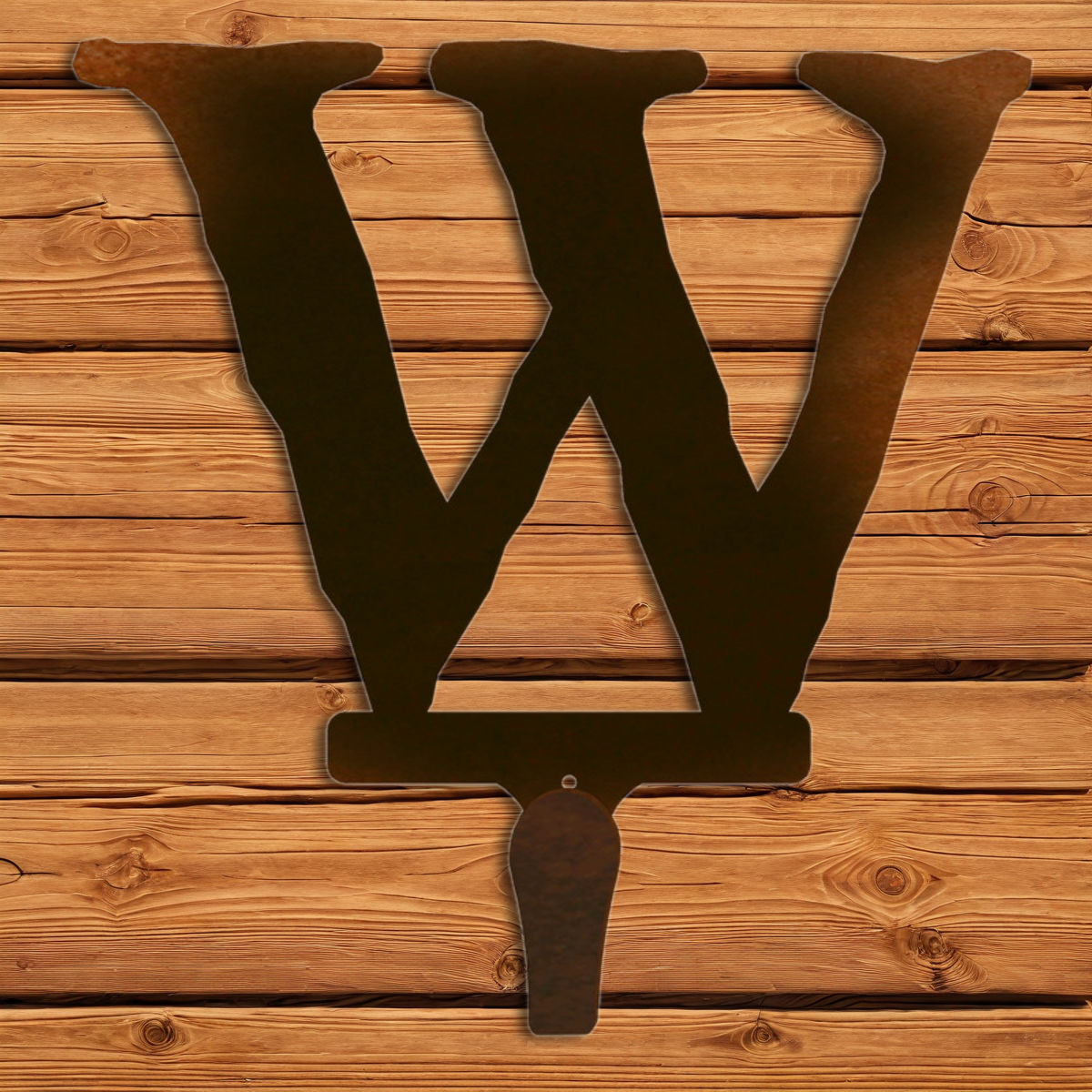 CHL-532 W Lodge Font Single Coat Hook