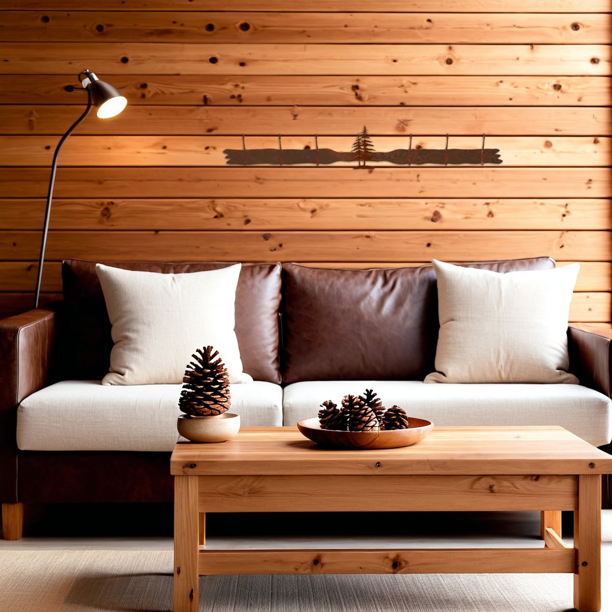 Double Pine Tree Six Hook