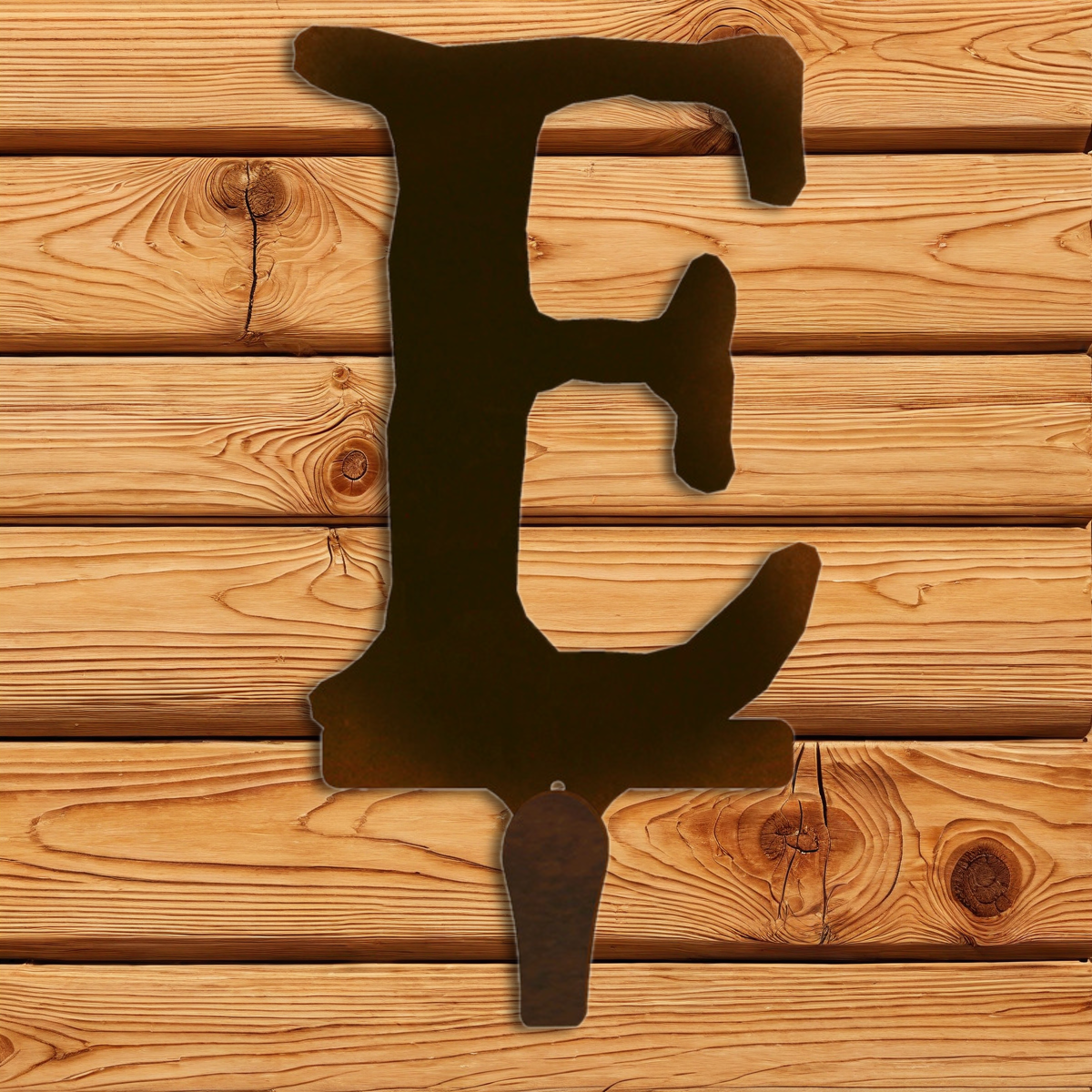 CHL-514 E Lodge Font Single Coat Hook