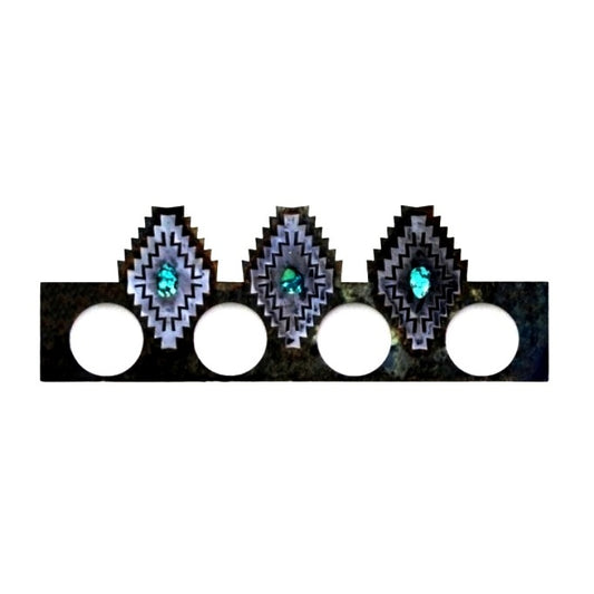 Desert Diamond with Turquoise Four Light