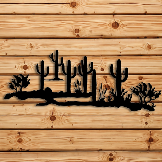 WA-4210 Desert Scene Wall Art - 42"