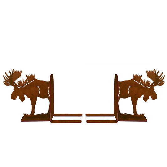BE-5024 Moose Book Ends
