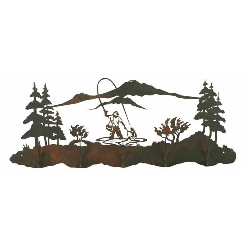 Fly Fisherman Scenic Five Hook