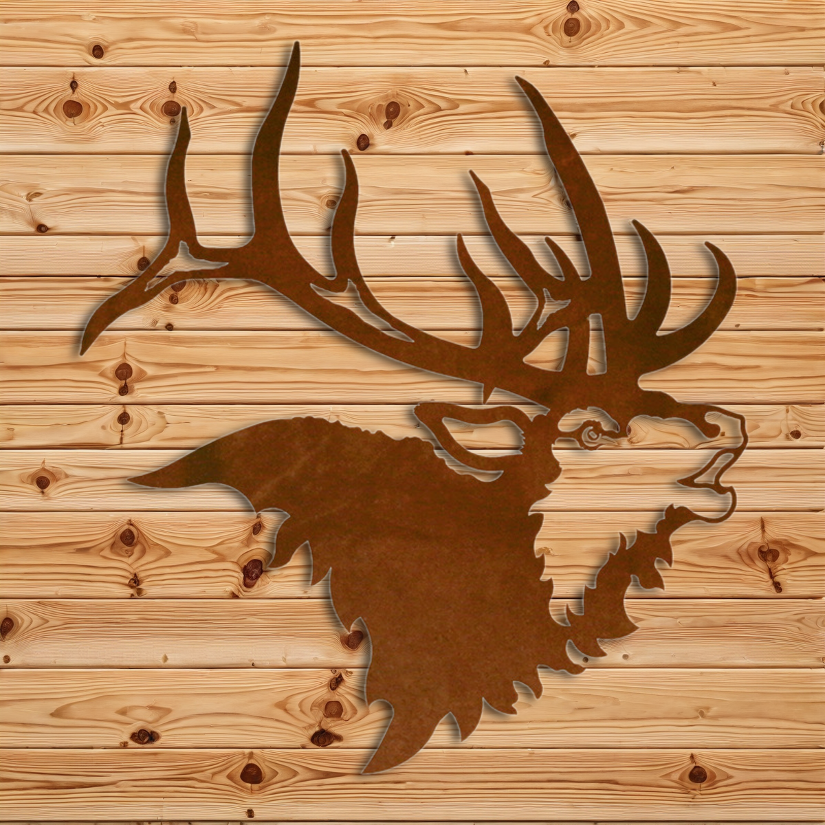 WA-3066 Elk Head Wall Art - 30"