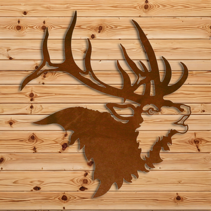 WA-3066 Elk Head Wall Art - 30"