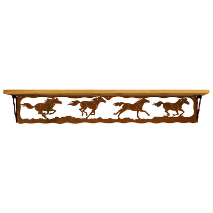 Running Horse 42" Shelf