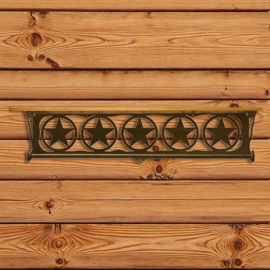 BA-3440 Texas Star 34" Towel Bar Shelf