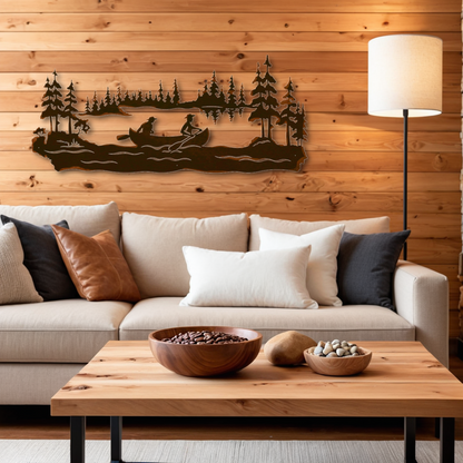 Canoer Wall Art - 57"