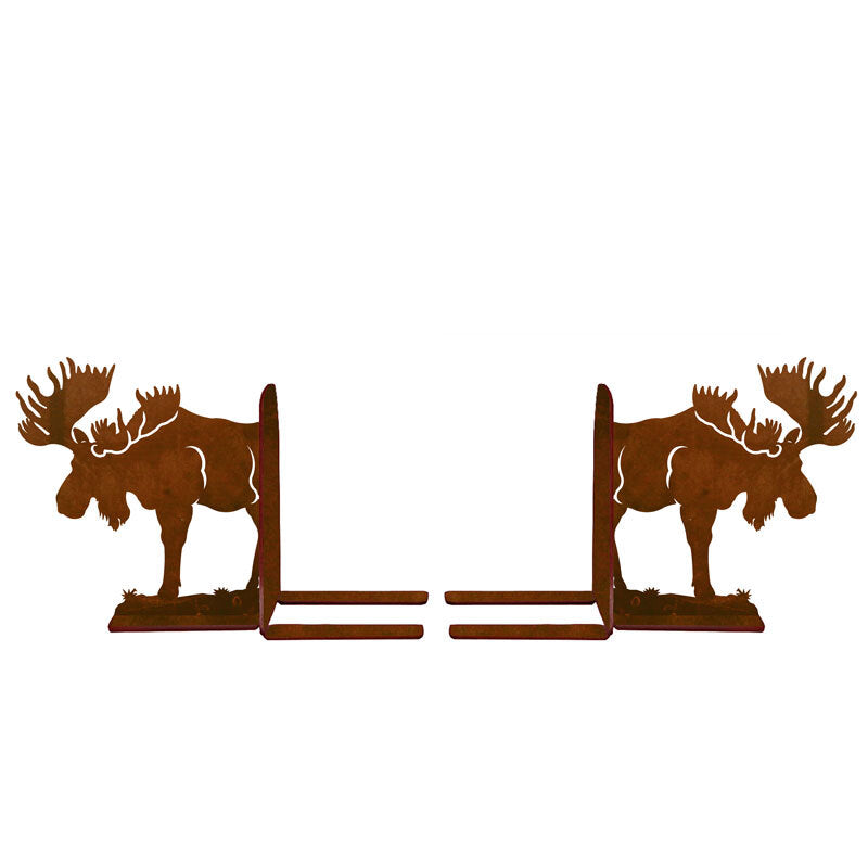 BE-5024 Moose Book Ends