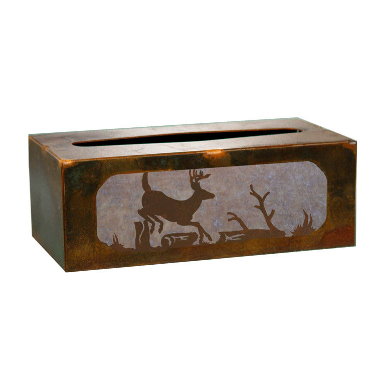 TC-9203 Deer Rectangle Tissue Box Cover