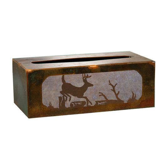 TC-9203 Deer Rectangle Tissue Box Cover