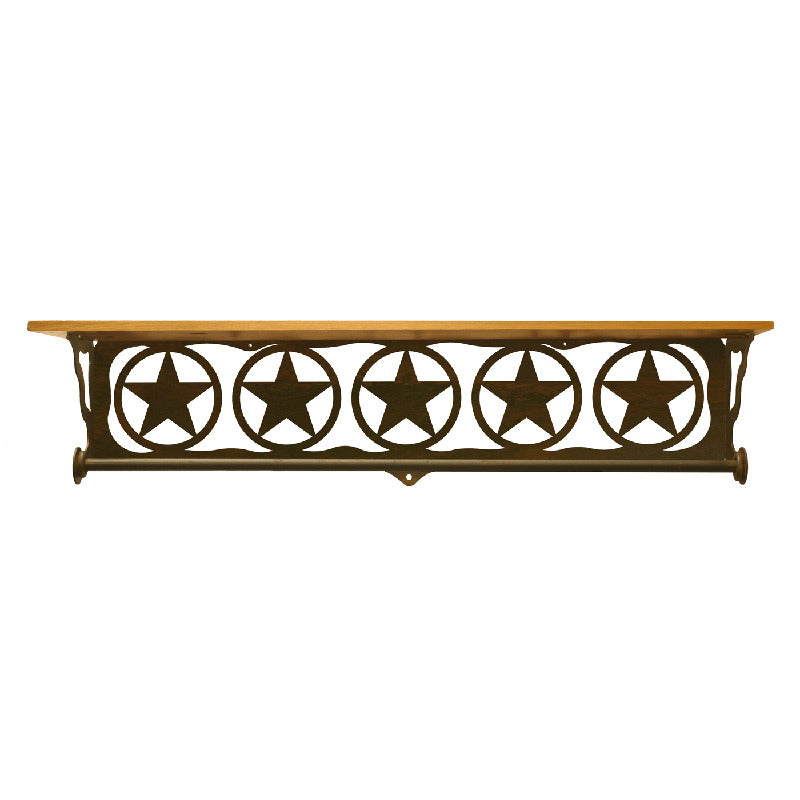 Texas Star 34" Towel Bar Shelf