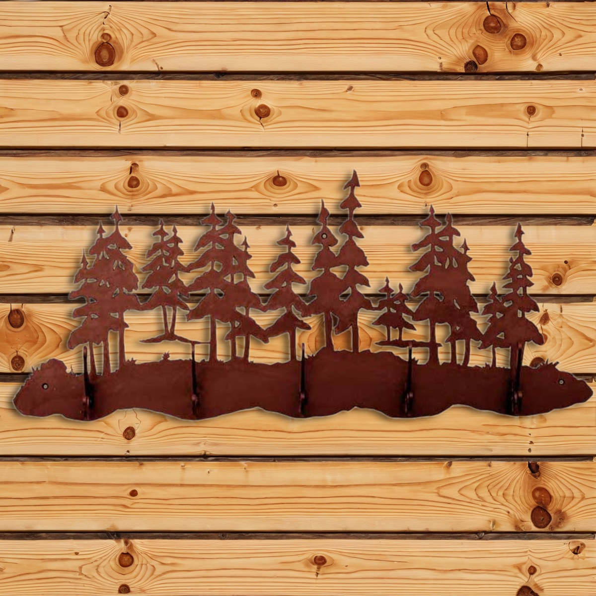 CH-6580 Pine Forest Scenic Five Hook