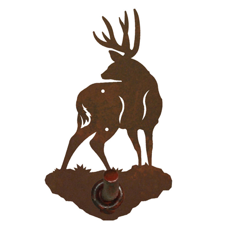 BA-8293 Mule Deer Robe Hook