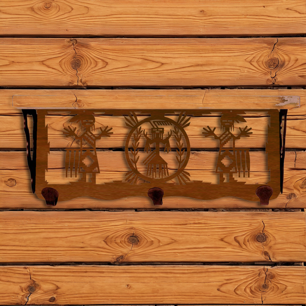 SW-3776 Yei 20" Coat Hook Shelf