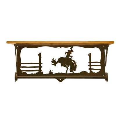 Bronc 20" Hand Towel Bar Shelf