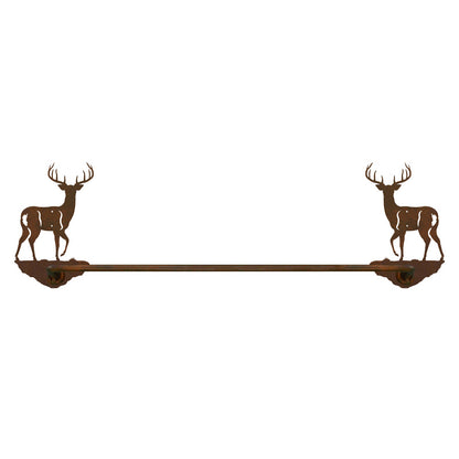 BA-8091 White Tail Deer Towel Bar