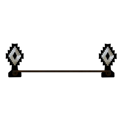 BA-8443 Desert Diamond Hand Towel Bar Burnished