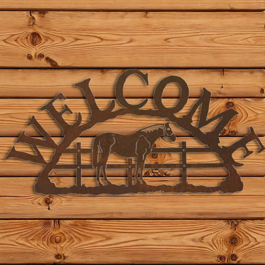 AS-2002 Bay Horse Address Sign