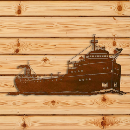 WA-4225 Ore Boat Wall Art - 42"