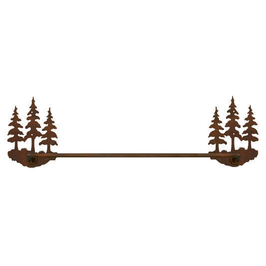 BA-8068 Triple Pine Towel Bar