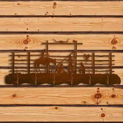 CH-5758 Cowboy Corral Scenic Six Hook