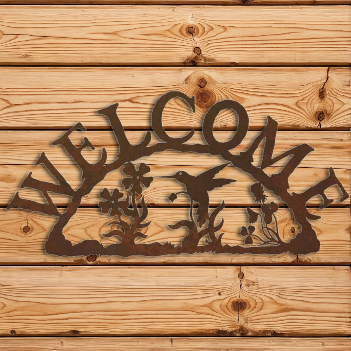 AS-2050 Hummingbird Address Sign