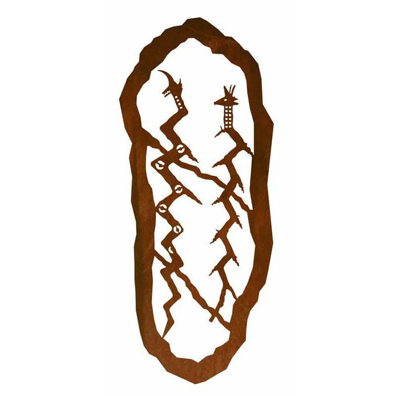 Feathered Serpents Petro Wall Art - 42"