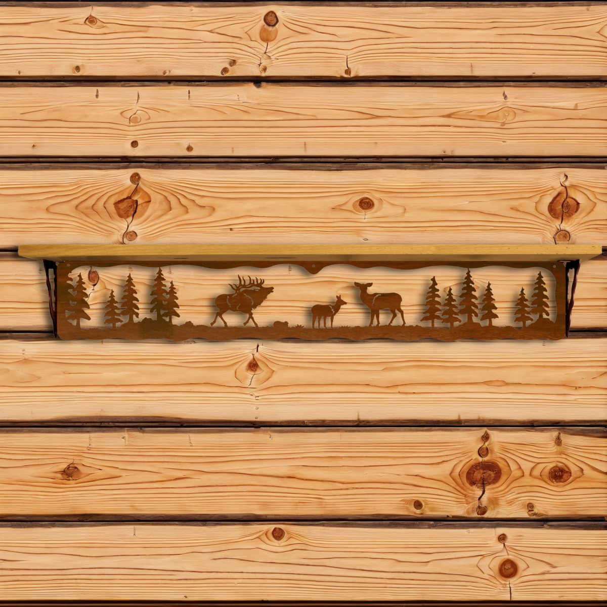 SW-8020 Elk Family 42" Shelf